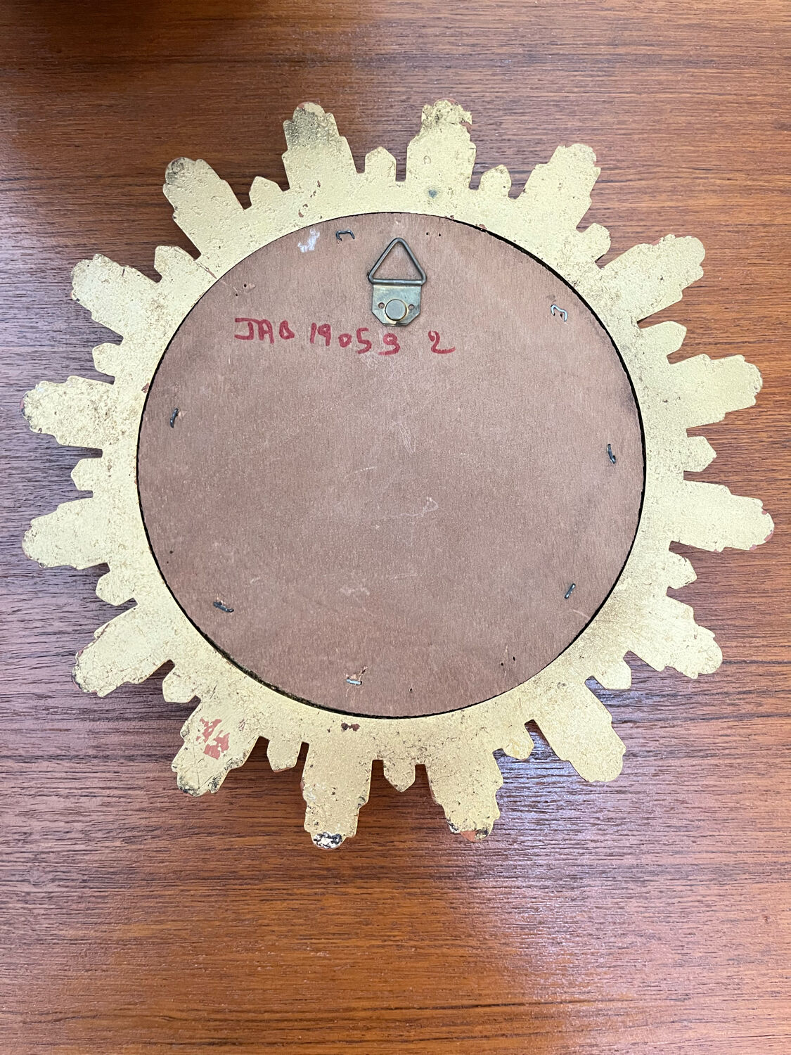 Golden witch mirror 25cm