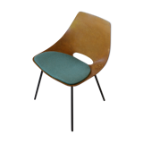 Chair "tonneau" by Pierre Guariche for Steiner, 1954