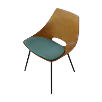 Chair "tonneau" by Pierre Guariche for Steiner, 1954