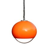 Guzzini Jolly suspension model in orange, 1968.