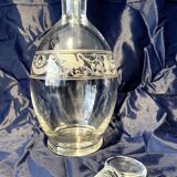 Baccarat liqueur carafe swan model empire table art