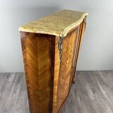 Marquetry wardrobe in Louis XV style, 20th century