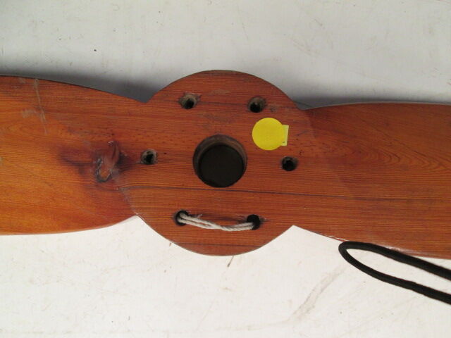 English airplane propeller