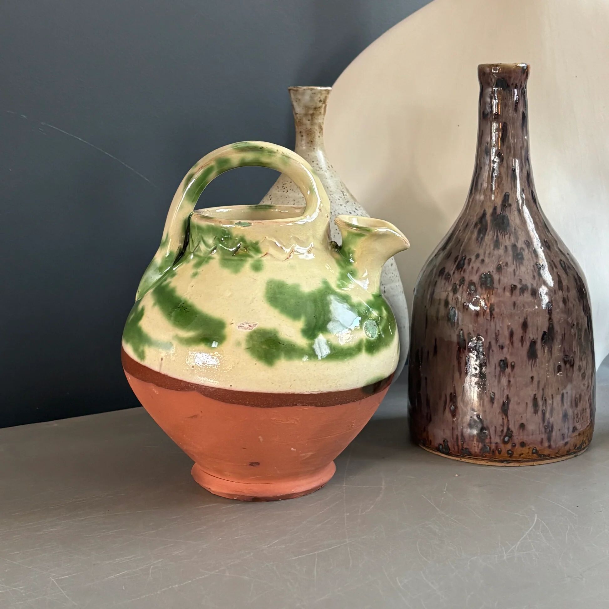 Pichet en céramique artisanale - Ref 1360