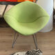 Bertoia Diamond chair, recent Knoll edition.