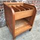 Large Art Deco curtain cabinet, antique secretary.