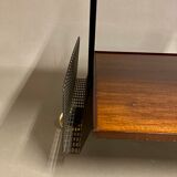 Teak servant trolley trolley trolley