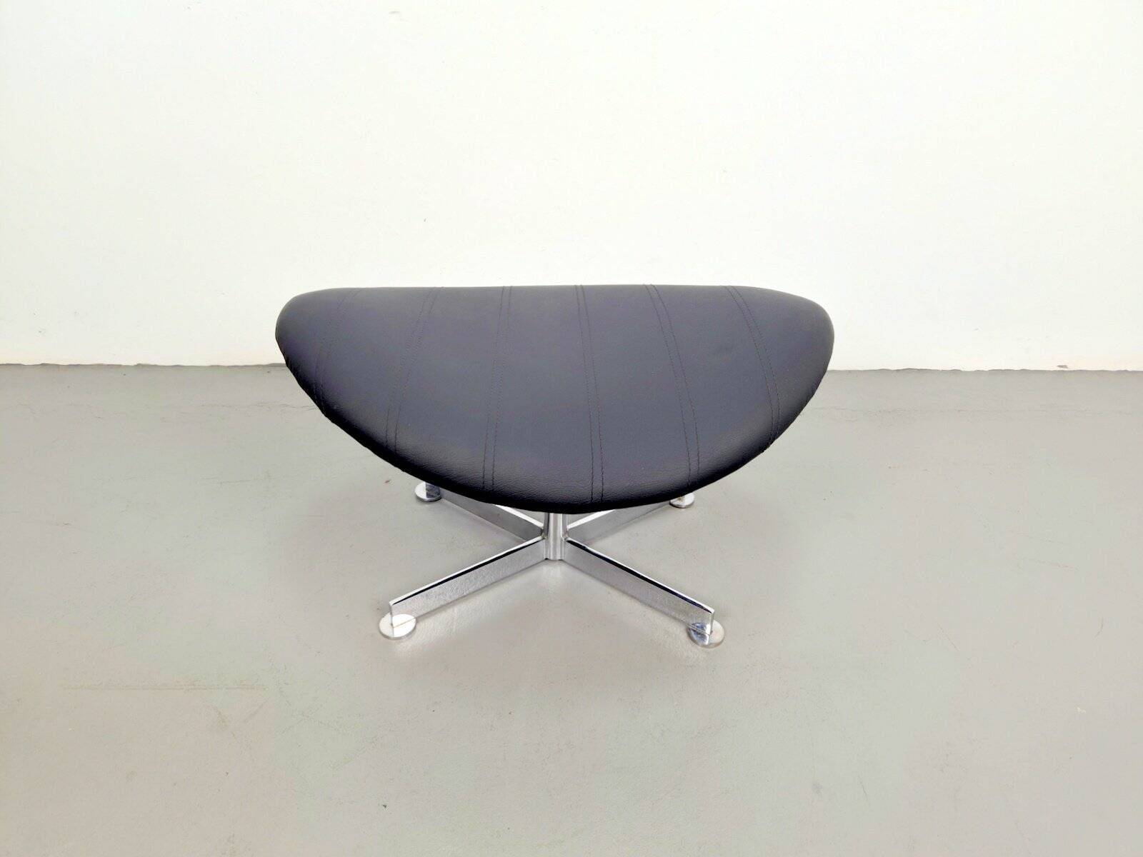 Vintage Lip Ottoman by Rudolf Wolf for Rohe Noordwolde, 1960s