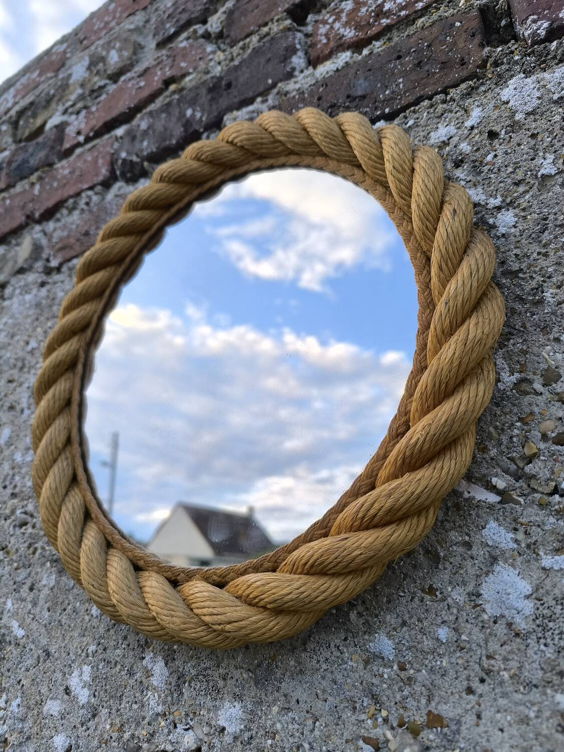 DLG audoux minet rope mirror 1950