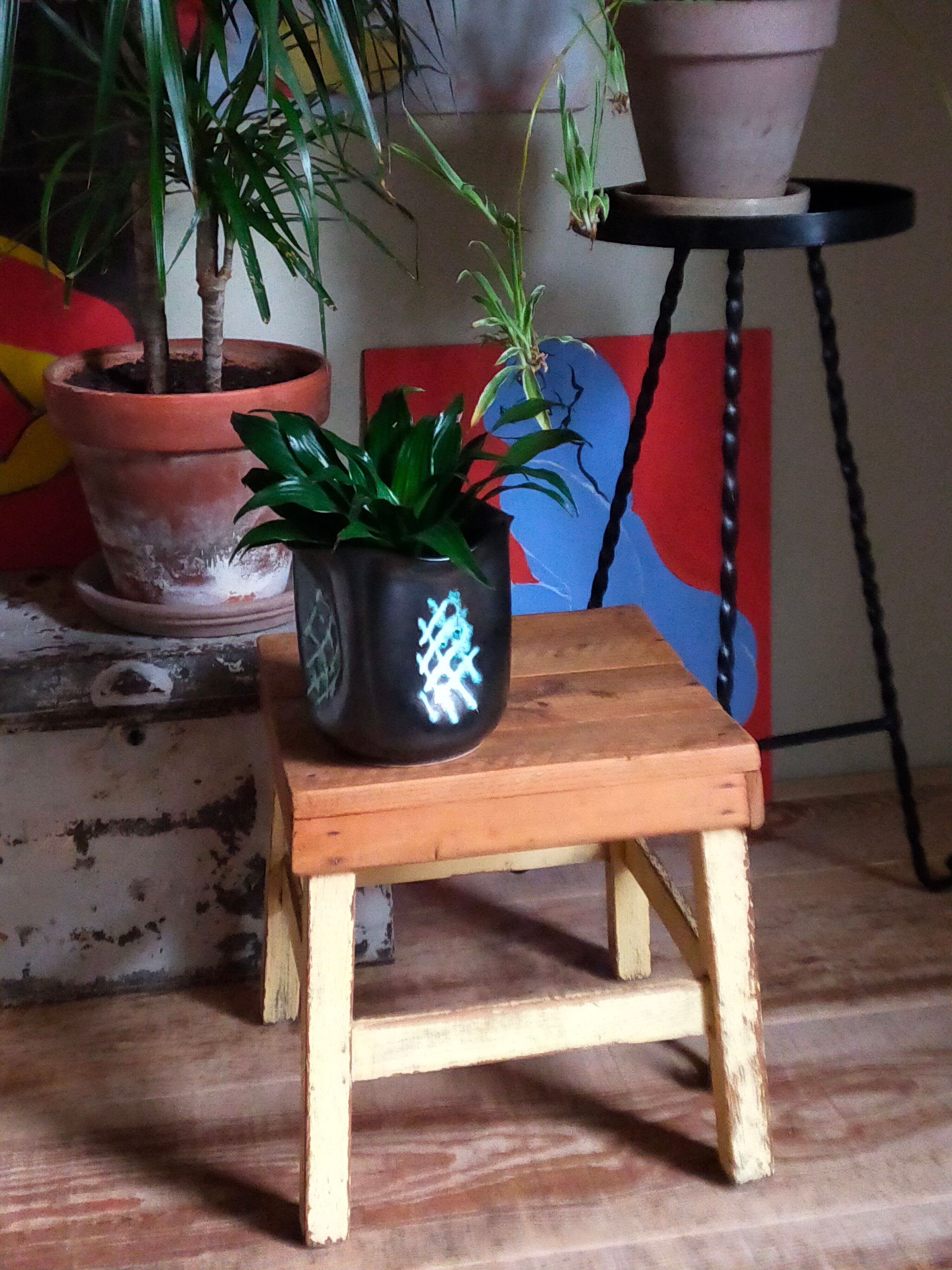 Vintage  low stool