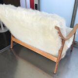 Bench suparest sheep skin 1950