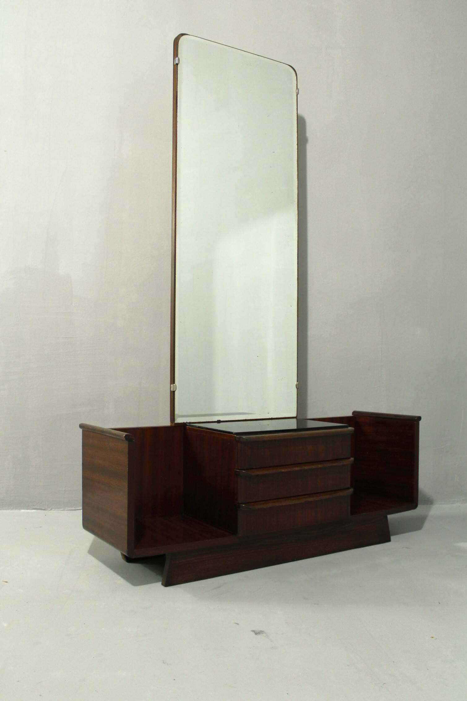 Commode avec miroir, années 1950