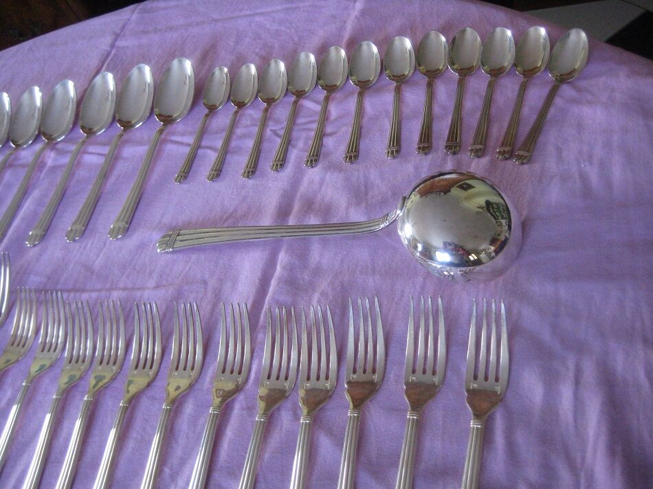 Cutlery, Christofle! Model Aria, 74 pieces