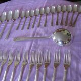 Cutlery, Christofle! Model Aria, 74 pieces