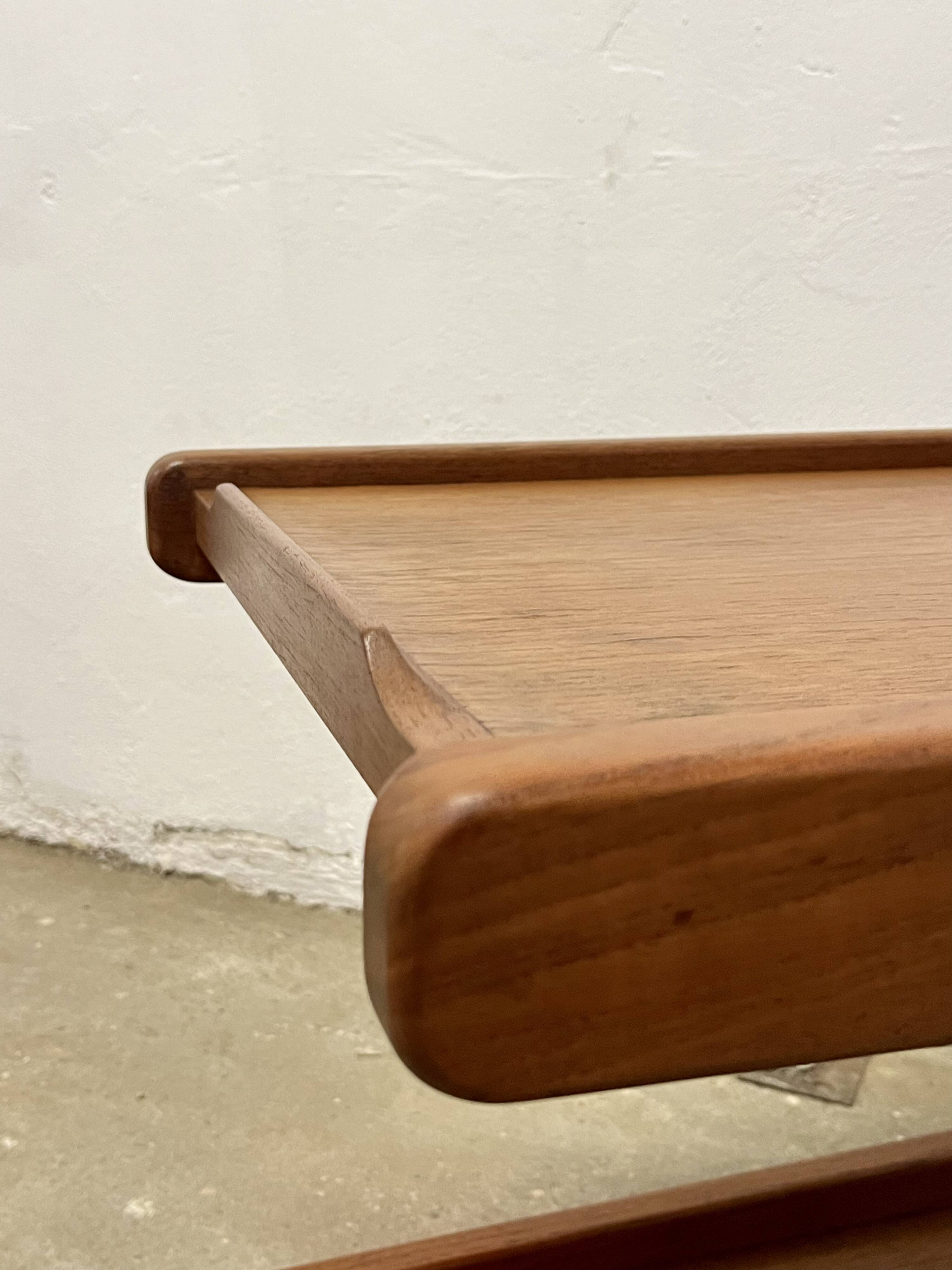 Vintage wooden sideboard in Scandinavian style