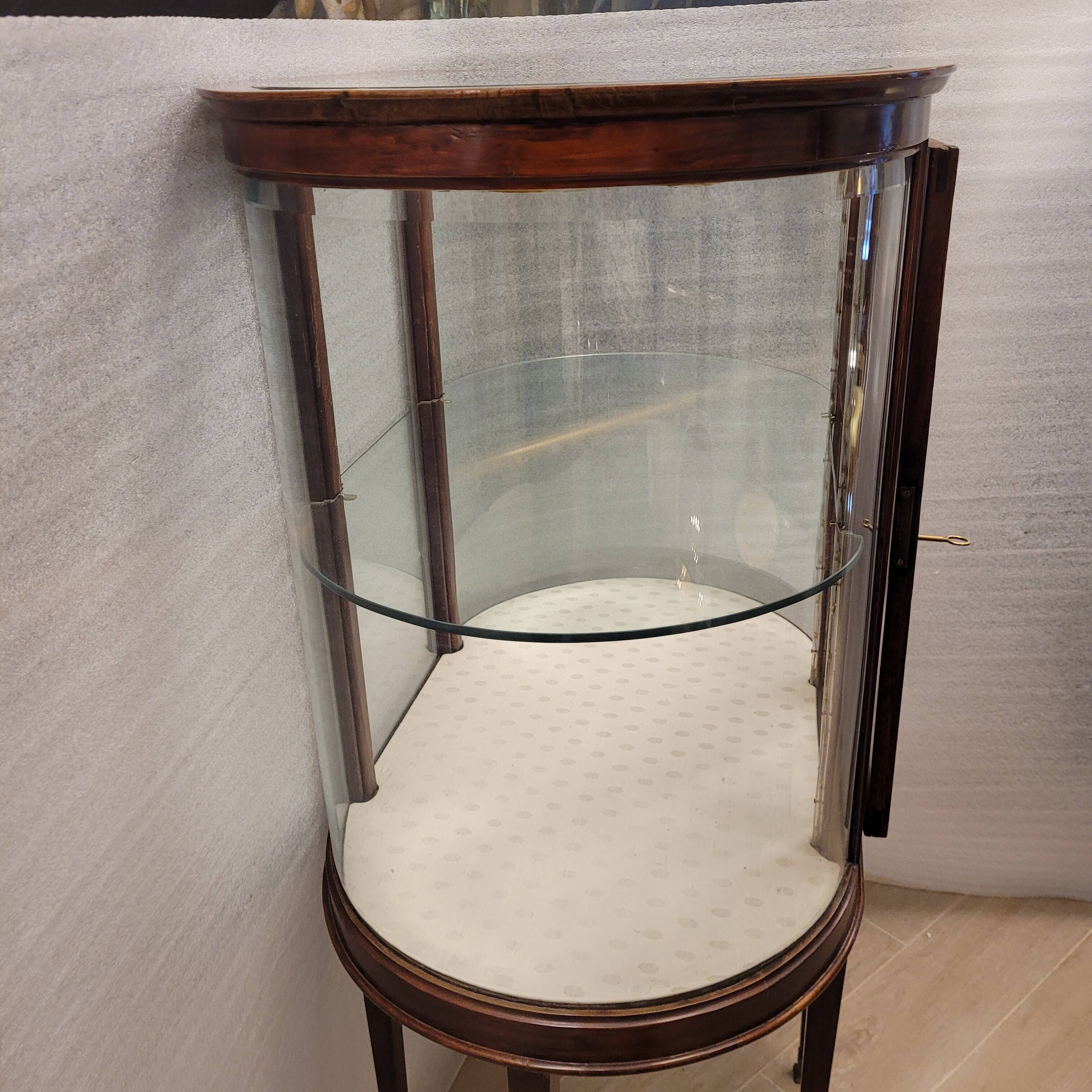 Vitrina, madera de caoba, style Eduardiano, pp. s. XX - Inglaterra