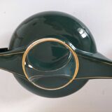 Salins art deco earthenware teapot