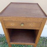 Vintage oak bedside table – circa 1950