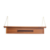1960s teak shelf with drawer, Denmark