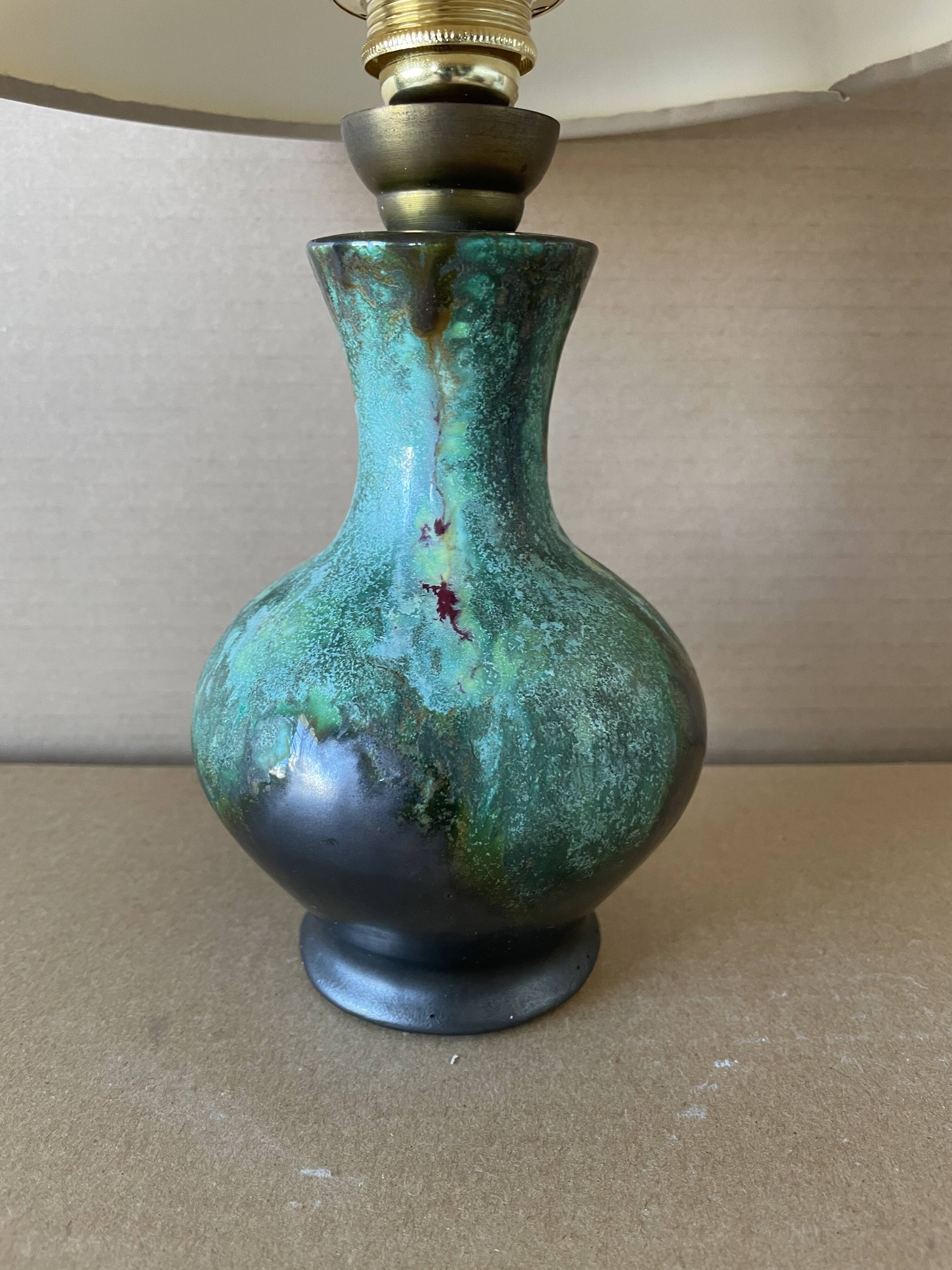Old ceramic lamp