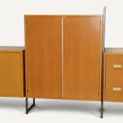Modular library by Georges Frydman for EFA – 1960s