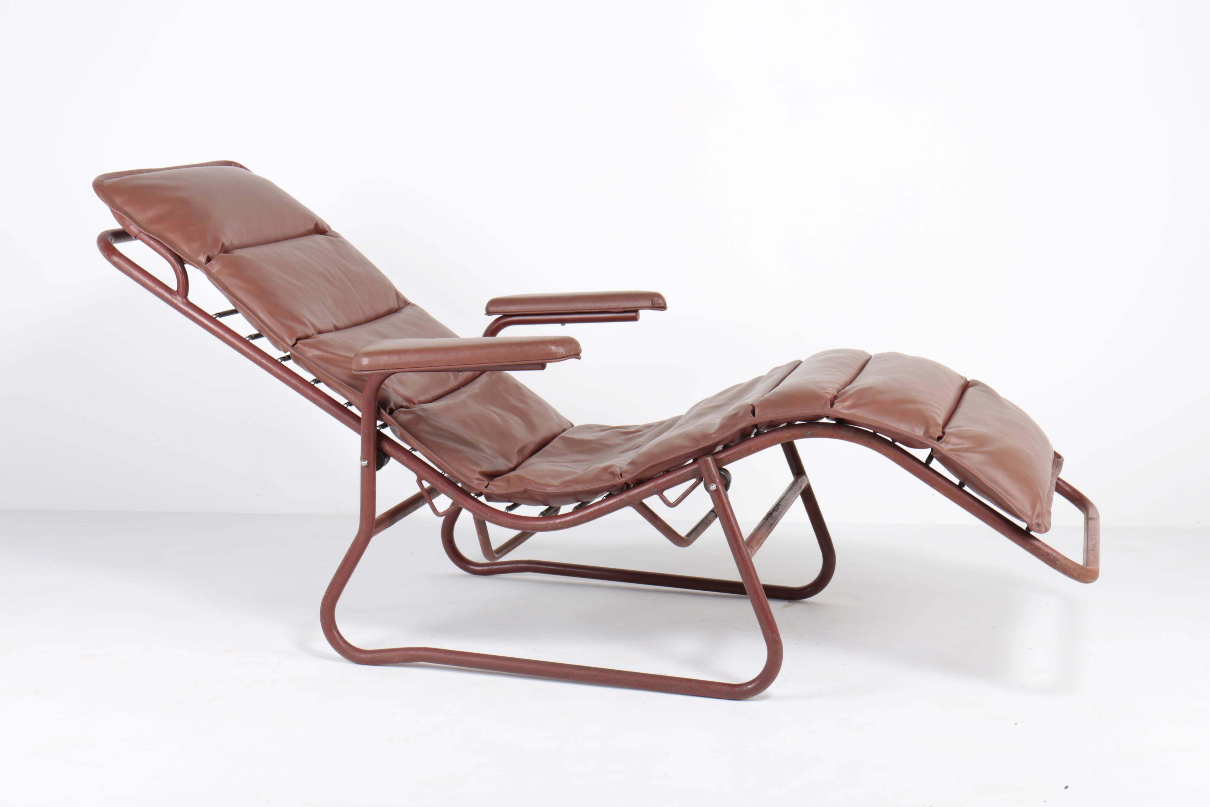 Chaise longue de Jean Lesage, édition Airborne, années 50