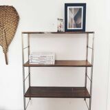 Vintage metal “string” shelf
