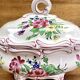 Luneville vegetable soup tureen, street lamp model