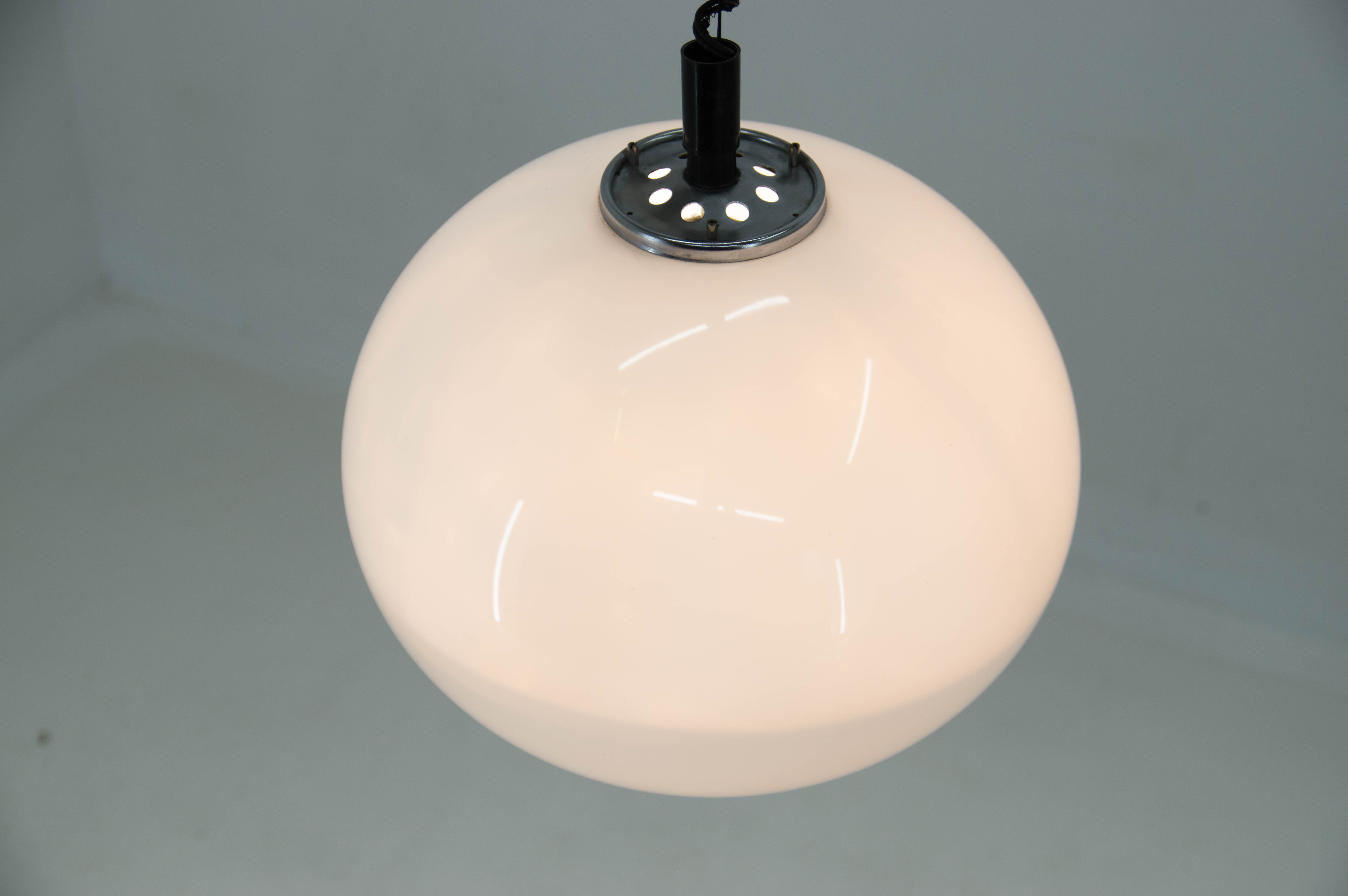 Mid Century Pendant Meblo, Harvey Guzzini, Italy, 1970s