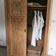 Wardrobe, Parisian sliding door vintage Art Deco wardrobe