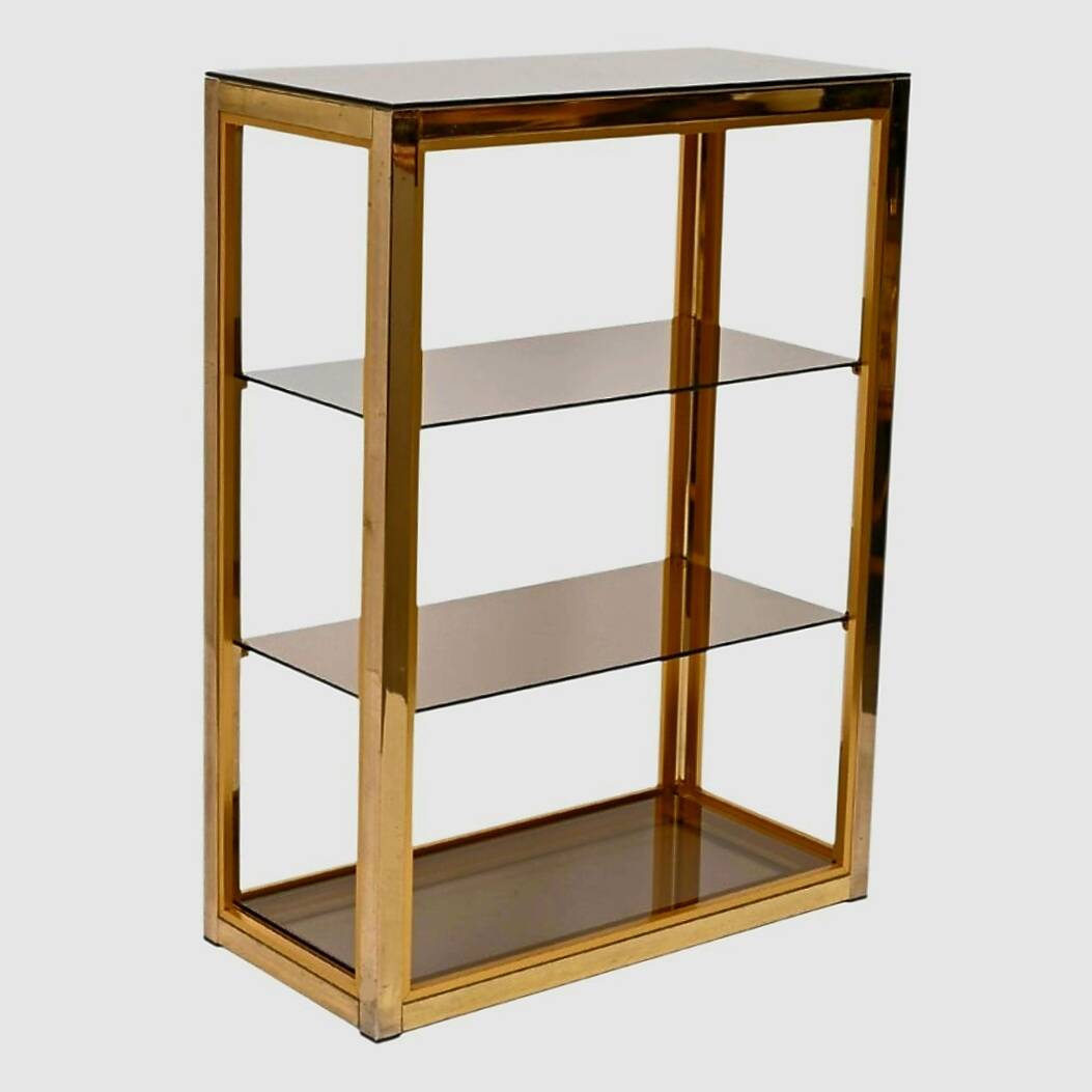 Brass shelf attributed to Renato Zevi - Circa 1970
