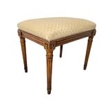 Louis XVI style piano bench