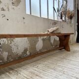 2.5m XL pine farm bench