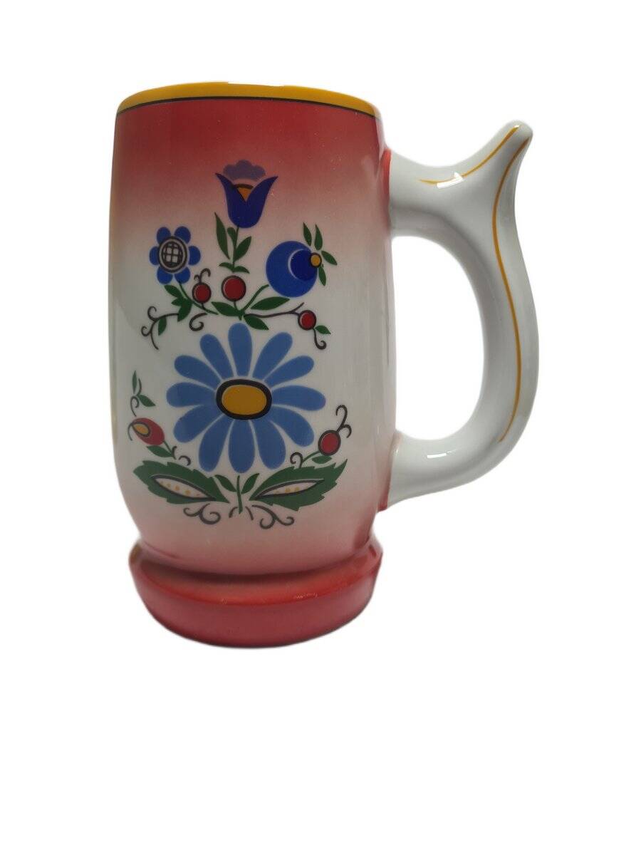 Postmodern beer cup from Lubjana, Poland, 1970s