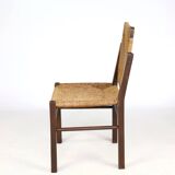 Brutalist rope chair