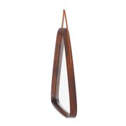 Vintage mirror with a teak frame, 1960s.