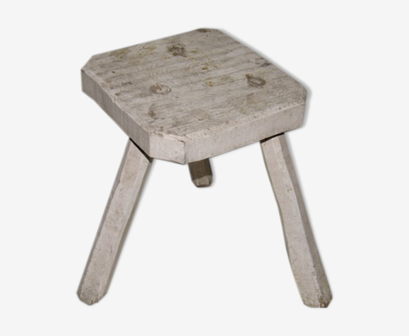 Tabouret bois vintage