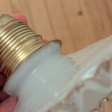 Lot de 2 luminaires opaline