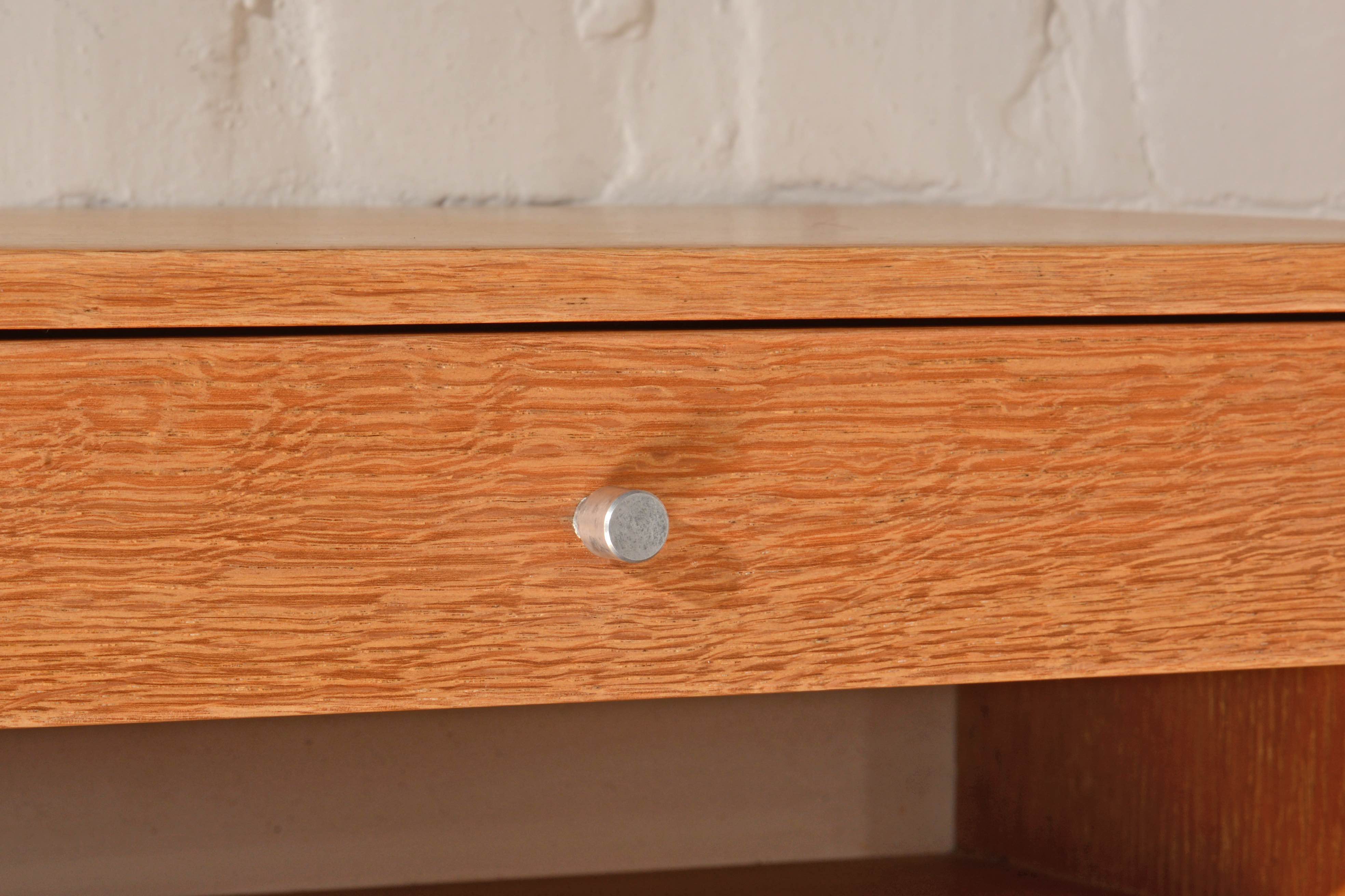 Kai Kristiansen, two tables nightstands oak, Denmark around 1960