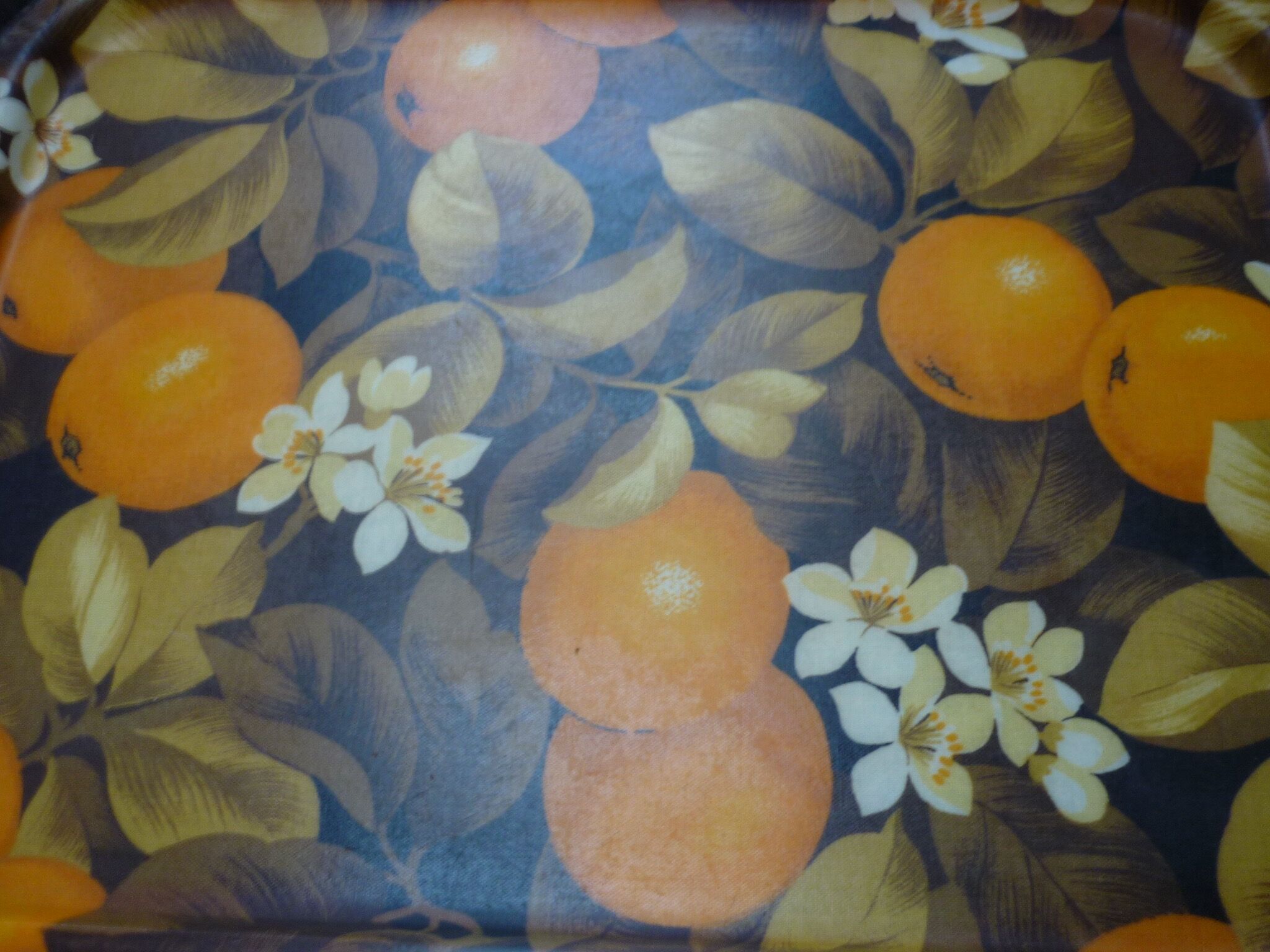 Orange fiberglass top, 70s