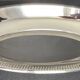 Stainless steel serving dish
