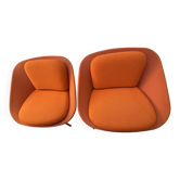 Paire fauteuils Offecct Netframe - Design Scandinave