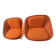 Paire fauteuils Offecct Netframe - Design Scandinave