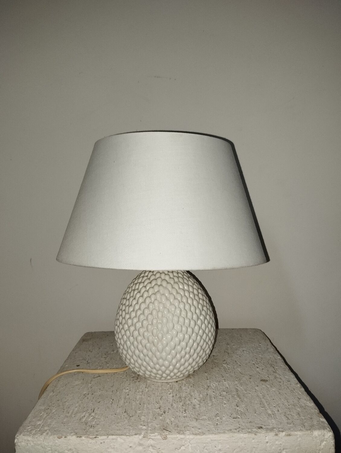 Ceramic lamp Italy 60s 70s