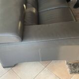 Roche Bobois leather sofa