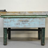 Old solid wood workbench 40/50