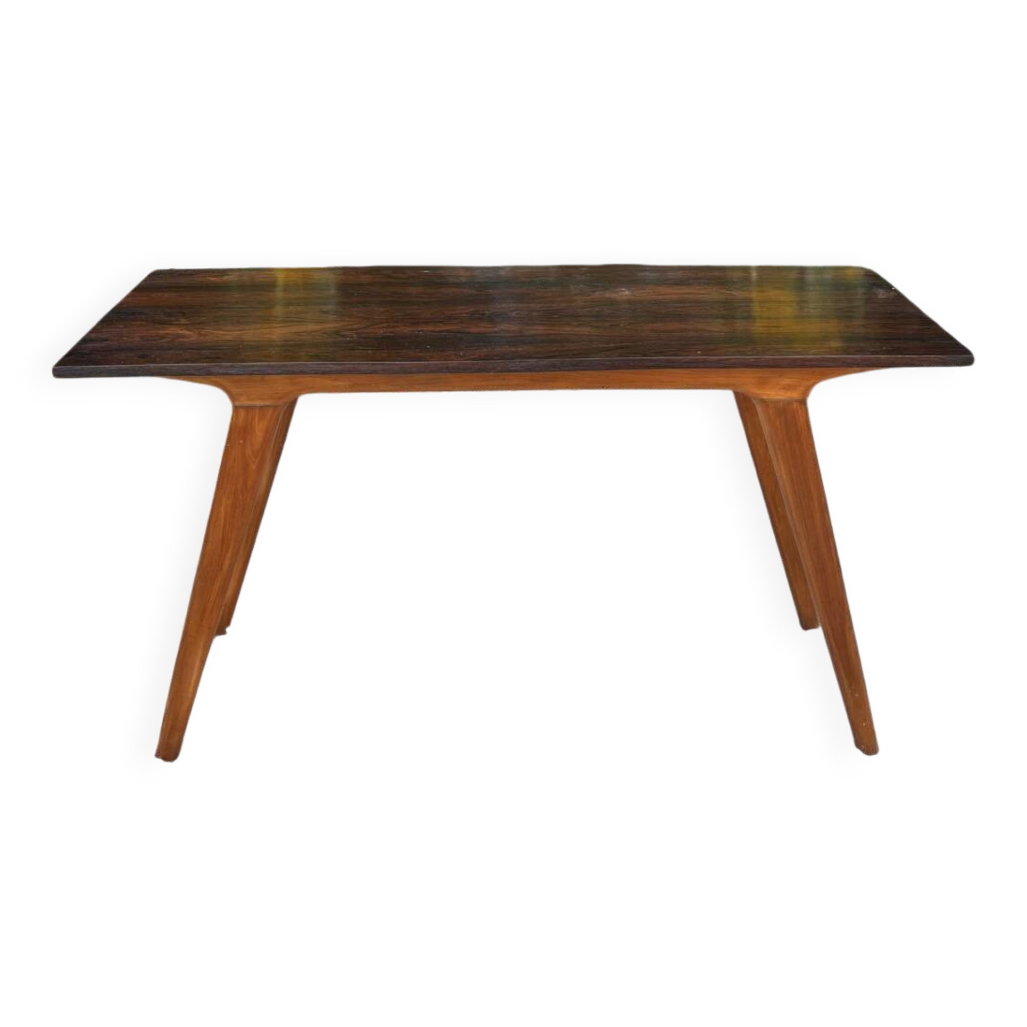Console brésilienne en palissandre et caviuna, G Scapinelli