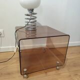 Acrylic side table