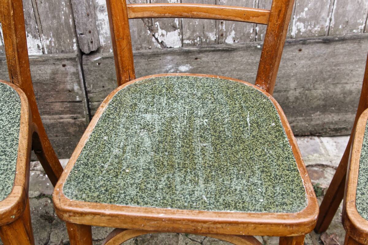 Set of 6 Baumann bistro chairs