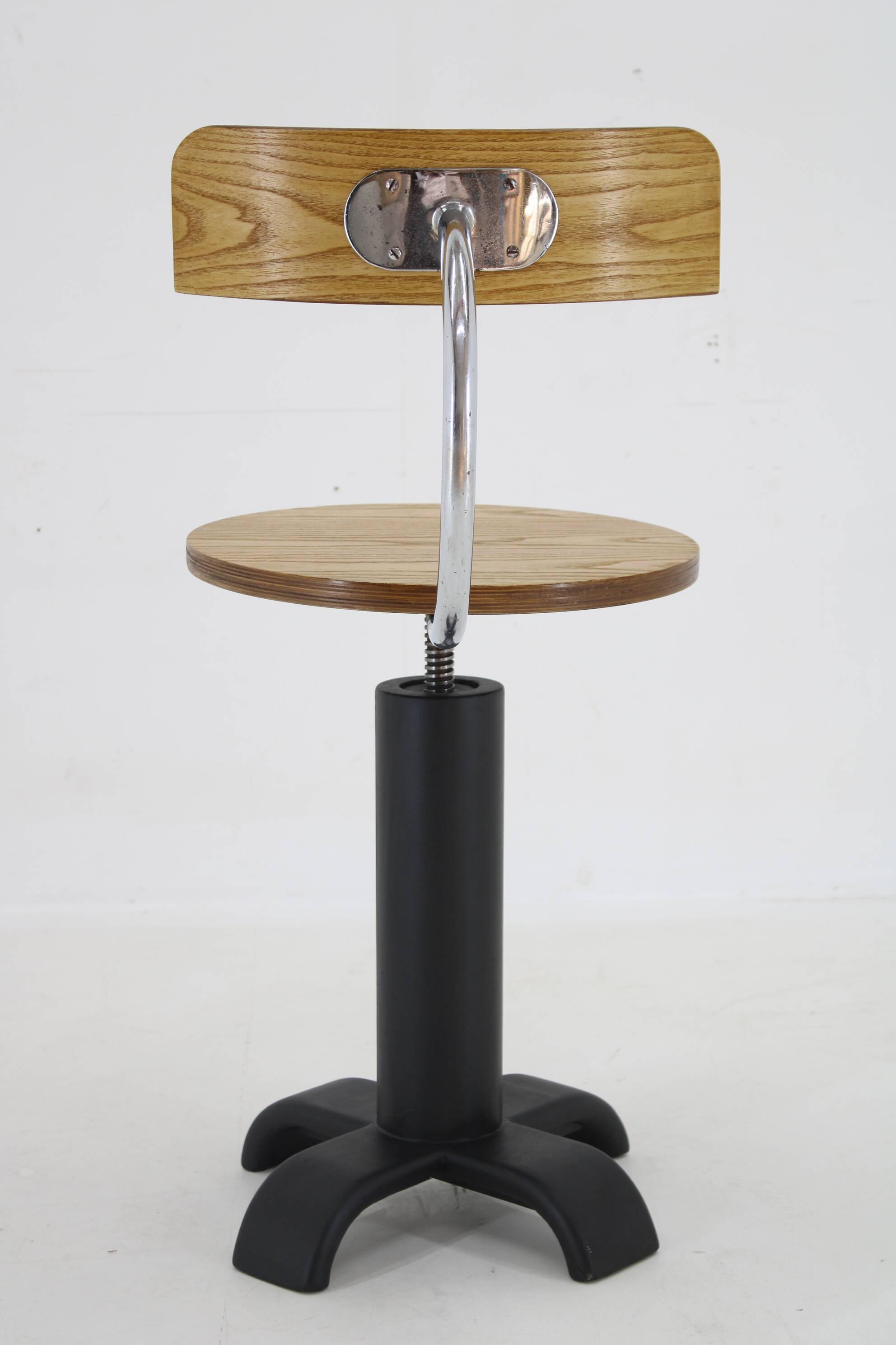 1950s Swivel Design Desk Chair , Czechoslovakia